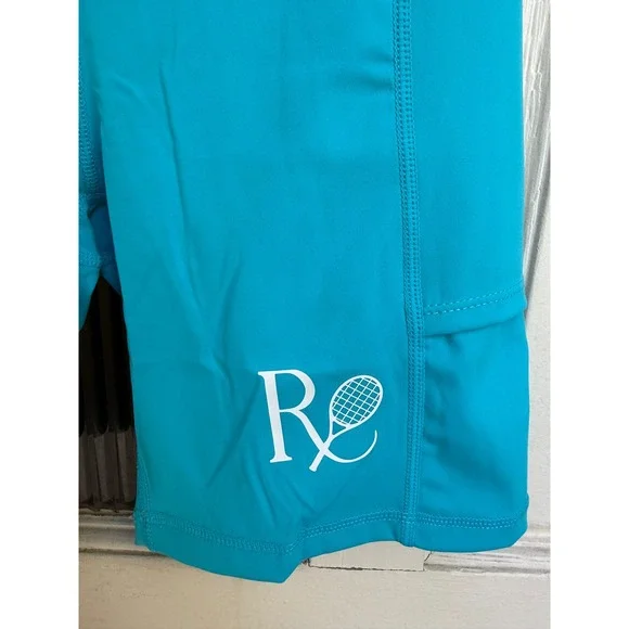 Farmer's Market Global Ball Pocket Biker Shorts /‎ Mykonos Blue Size XS - Picture 5 of 6